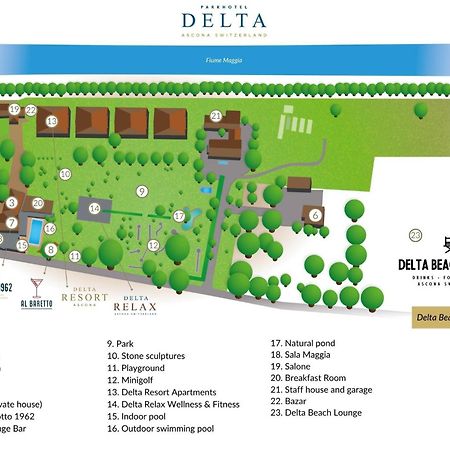 Villa Favorita - Parkhotel Delta Ασκόνα Εξωτερικό φωτογραφία
